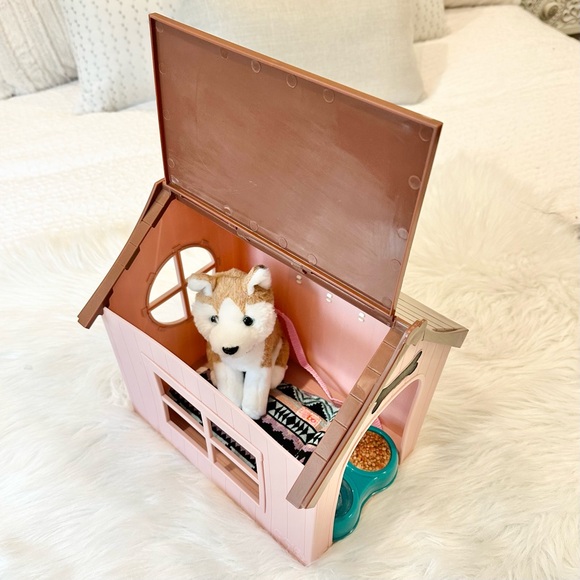 Our Generation for American Girl Puppy Dog + House + Accessories - Picture 3 of 3